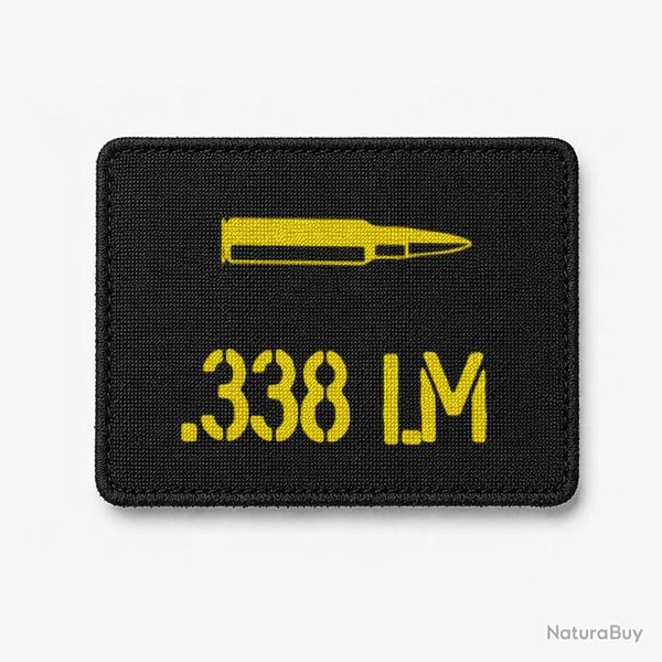 Patch .338 - Noir / Jaune