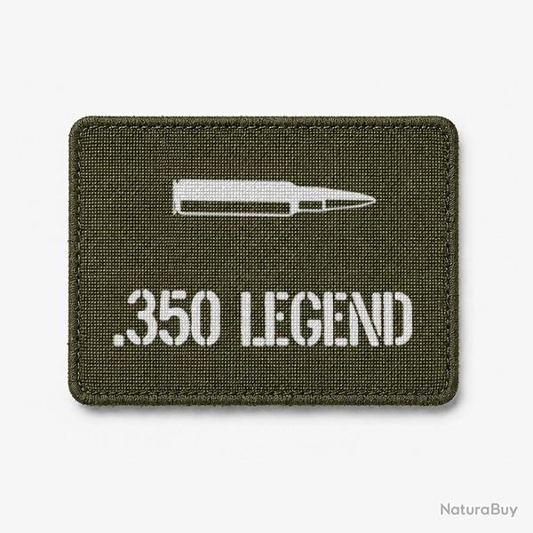 Patch .350 Legend - Olive / Blanc