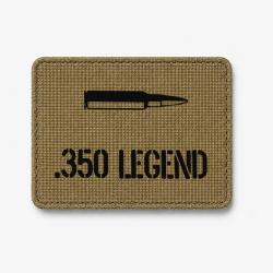 Patch .350 Legend - Coyote / Noir