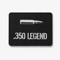 Patch .350 Legend - Noir / Blanc