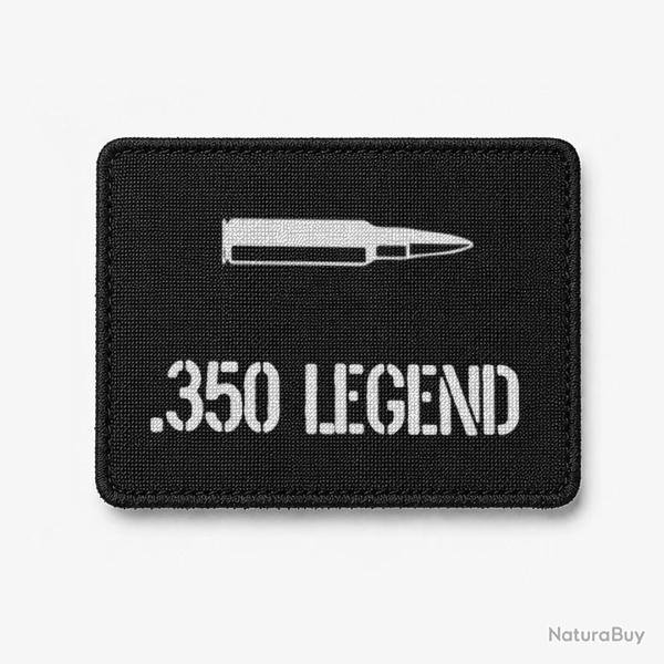 Patch .350 Legend - Noir / Blanc