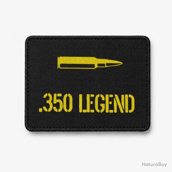 Patch .350 Legend - Noir / Jaune
