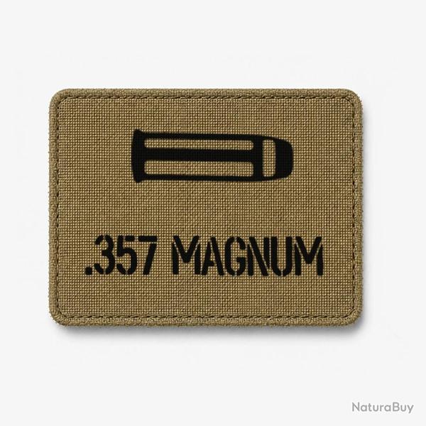Patch .357 Magnum - Coyote / Noir