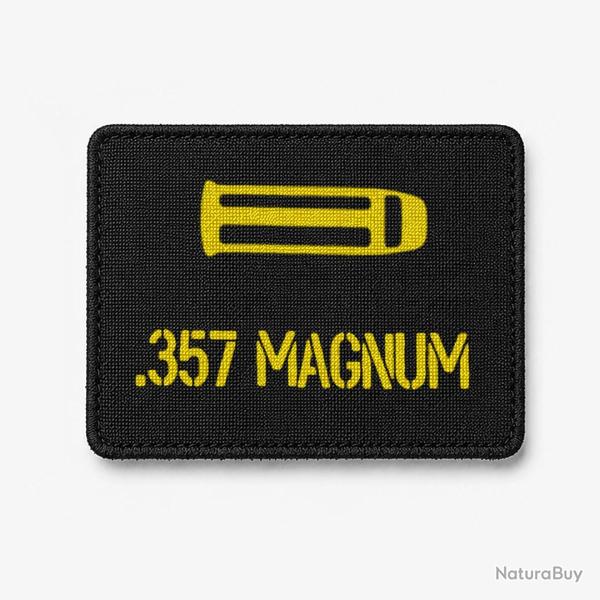 Patch .357 Magnum - Noir / Jaune