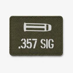 Patch .357 SIG - Olive / Blanc