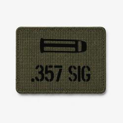 Patch .357 SIG - Olive / Noir