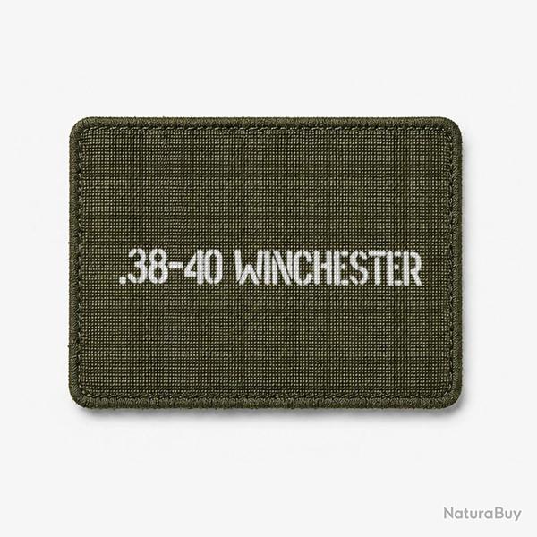Patch .38-40 Winchester - Olive / Blanc