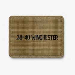 Patch .38-40 Winchester - Coyote / Noir