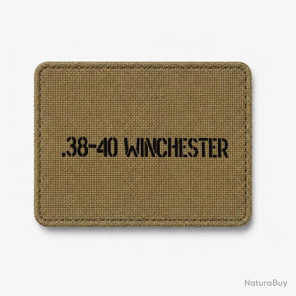 Patch .38-40 Winchester - Coyote / Noir