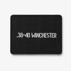 Patch .38-40 Winchester - Noir / Blanc