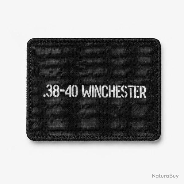 Patch .38-40 Winchester - Noir / Blanc