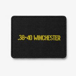 Patch .38-40 Winchester - Noir / Jaune