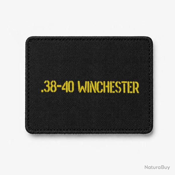Patch .38-40 Winchester - Noir / Jaune