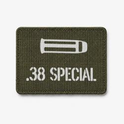 Patch .38 Special - Olive / Blanc
