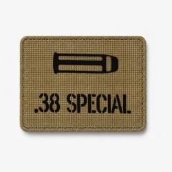 Patch .38 Special - Coyote / Noir