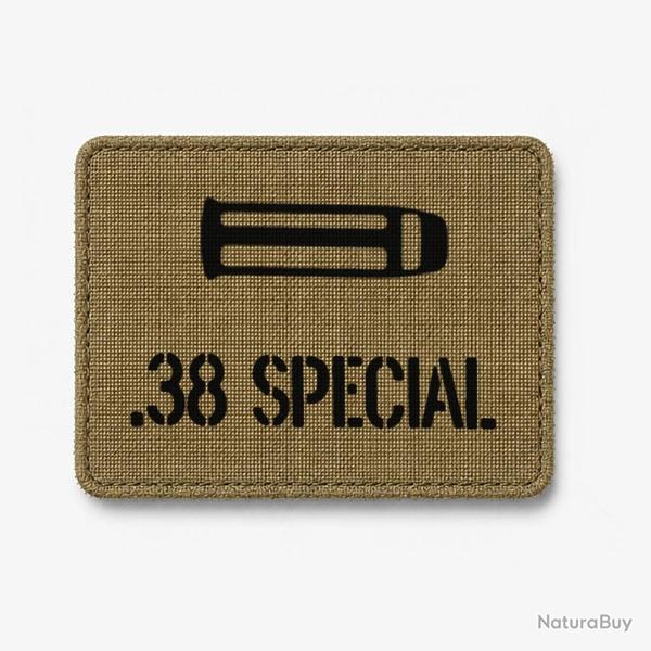 Patch .38 Special - Coyote / Noir