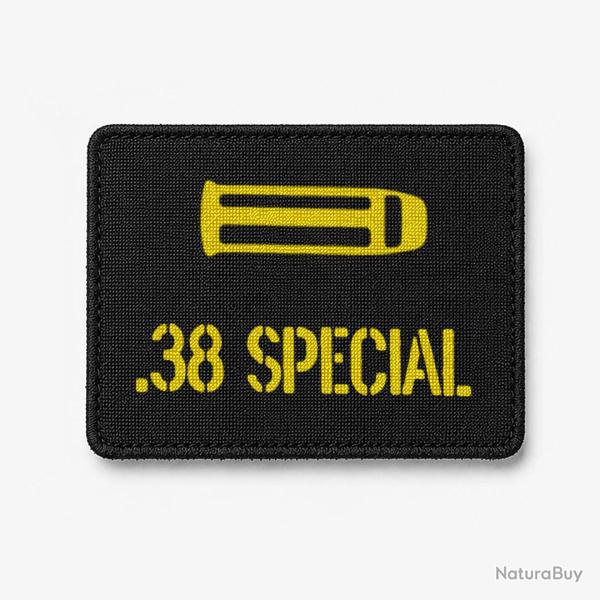 Patch .38 Special - Noir / Jaune