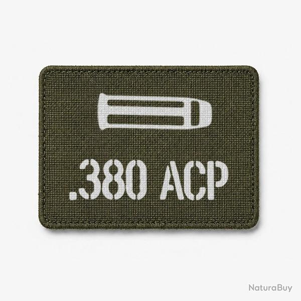Patch 380 ACP - Olive / Blanc