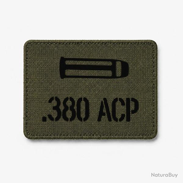 Patch 380 ACP - Olive / Noir