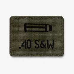 Patch .40 S&W - Olive / Noir