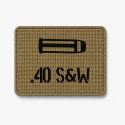 Patch .40 S&W - Coyote / Noir