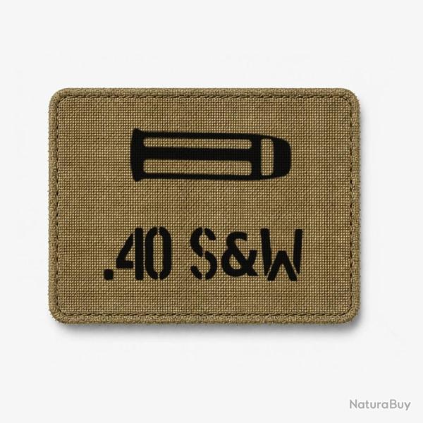 Patch .40 S&W - Coyote / Noir