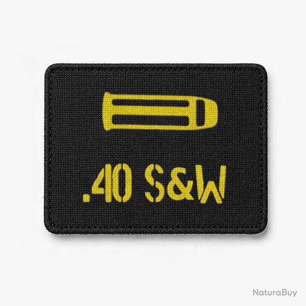 Patch .40 S&W - Noir / Jaune