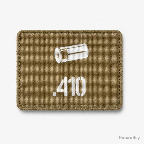Patch .410 - Coyote / Blanc