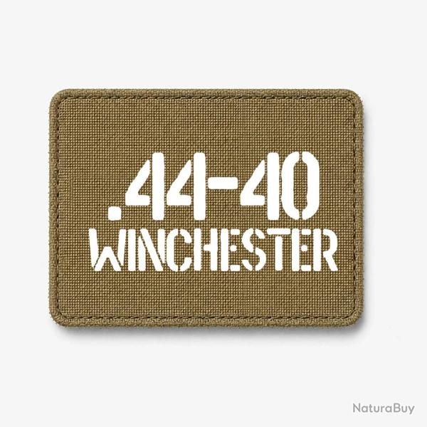 Patch .44-40 Winchester - Coyote / Blanc