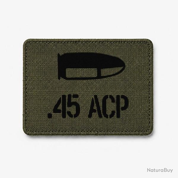 Patch .45 ACP - Olive / Noir