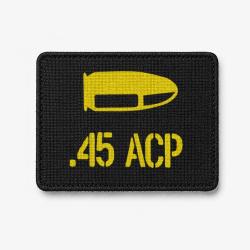 Patch .45 ACP - Noir / Jaune