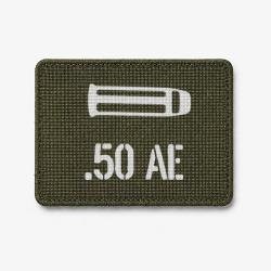 Patch .50 AE - Olive / Blanc