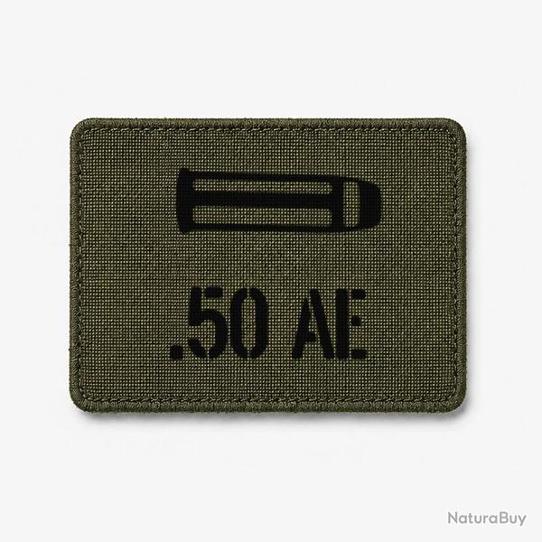 Patch .50 AE - Olive / Noir