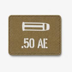 Patch .50 AE - Coyote / Blanc