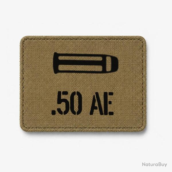 Patch .50 AE - Coyote / Noir