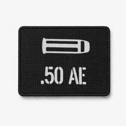 Patch .50 AE - Noir / Blanc