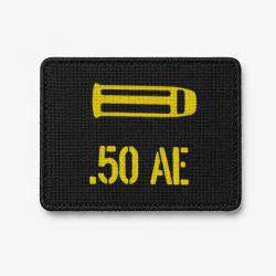 Patch .50 AE - Noir / Jaune