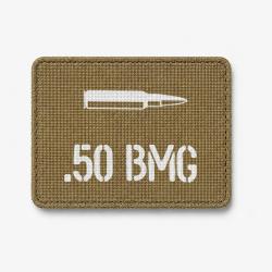 Patch .50 BMG - Coyote / Blanc