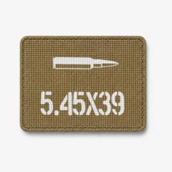 Patch 5.45&times;39 - Coyote / Blanc