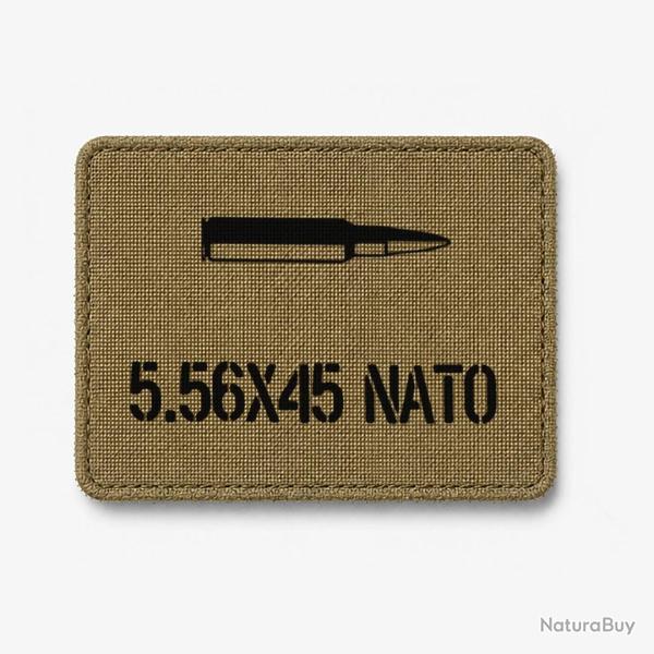 Patch 5.56X45 NATO - Coyote / Noir