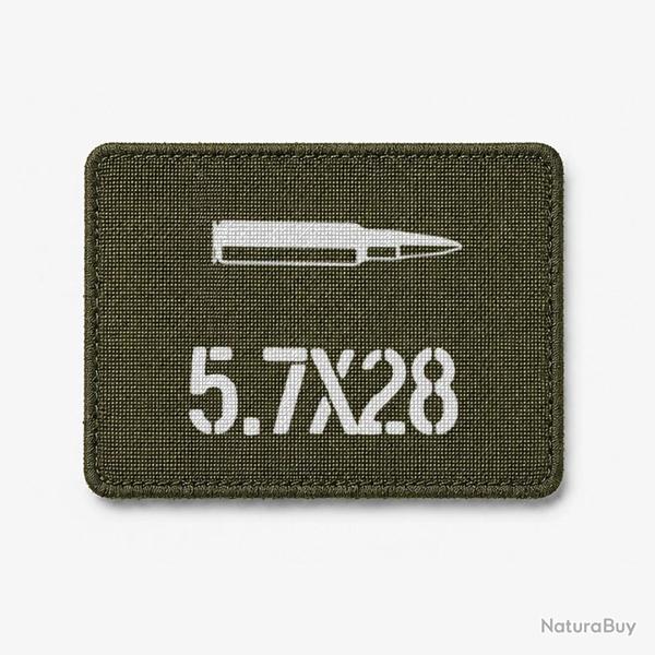 Patch 5.7�28 - Olive / Blanc