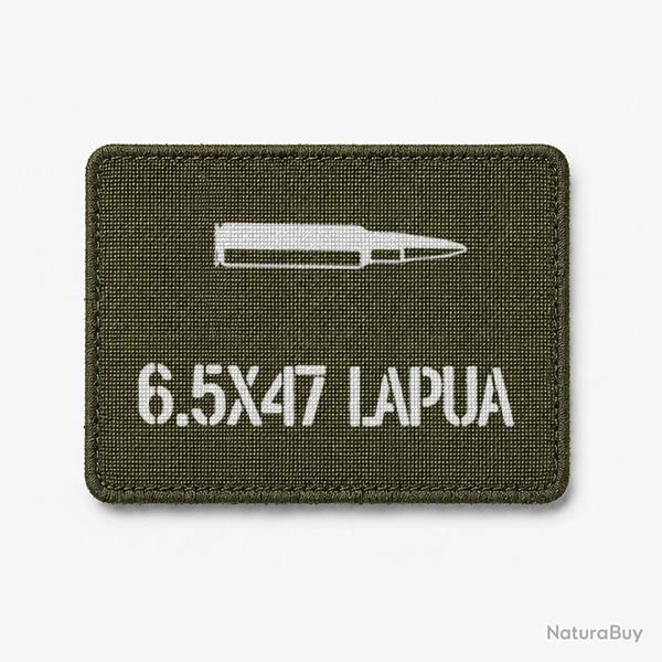 Patch 6.5�47 Lapua - Olive / Blanc