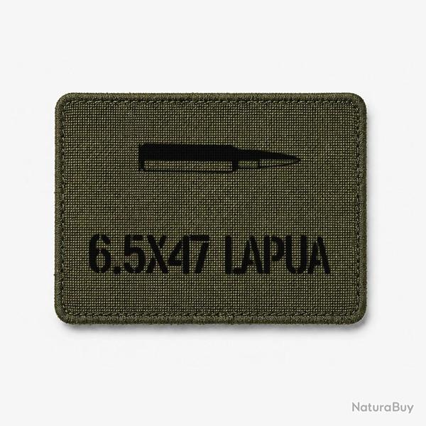 Patch 6.5�47 Lapua - Olive / Noir