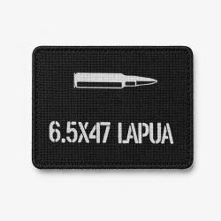 Patch 6.5&times;47 Lapua - Noir / Blanc