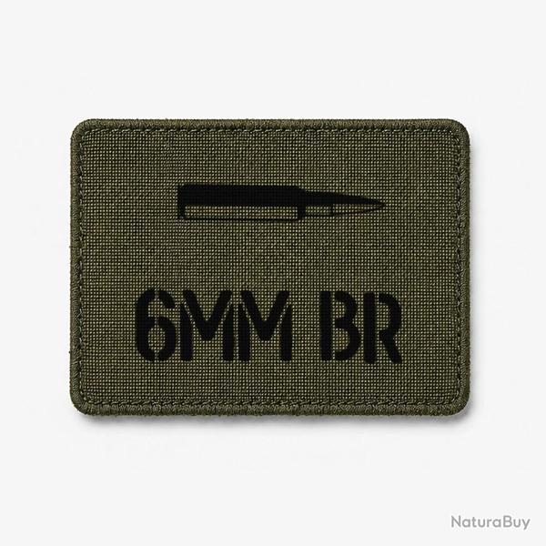 Patch 6mm BR - Olive / Noir