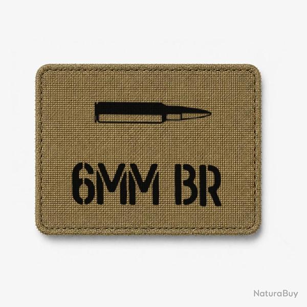 Patch 6mm BR - Coyote / Noir