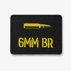 Patch 6mm BR - Noir / Jaune