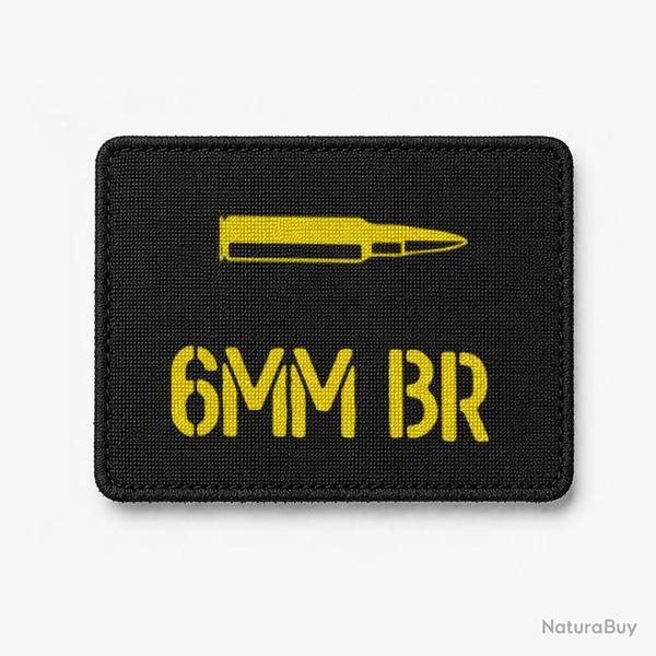 Patch 6mm BR - Noir / Jaune