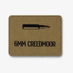 Patch 6mm Creedmoor - Coyote / Noir