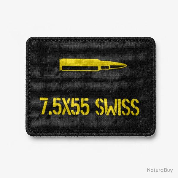 Patch 7.5�55 Swiss - Noir / Jaune